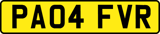 PA04FVR
