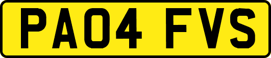 PA04FVS