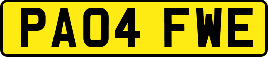PA04FWE