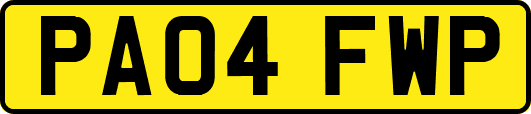 PA04FWP