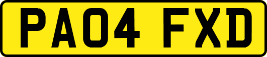PA04FXD