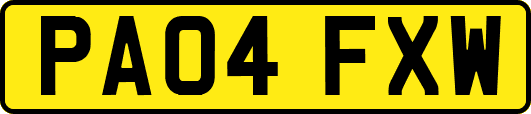 PA04FXW