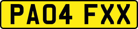 PA04FXX