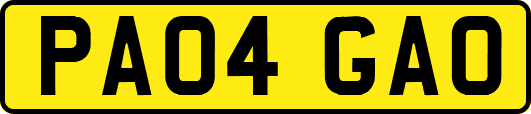 PA04GAO