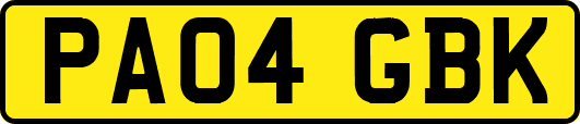 PA04GBK