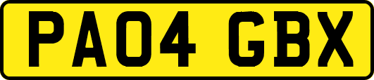 PA04GBX