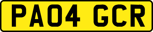 PA04GCR