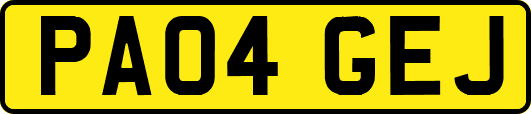 PA04GEJ