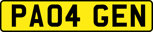 PA04GEN