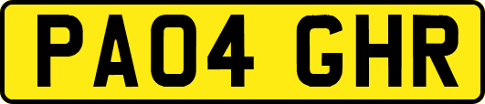 PA04GHR