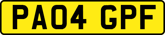 PA04GPF