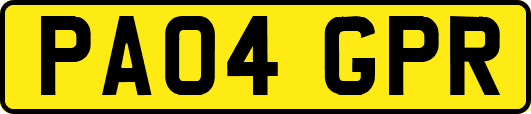 PA04GPR
