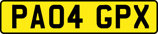 PA04GPX