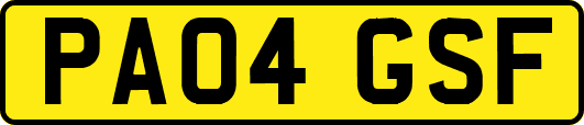 PA04GSF