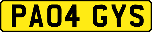 PA04GYS