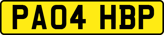 PA04HBP