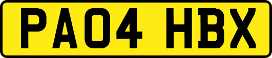 PA04HBX