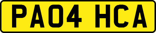 PA04HCA