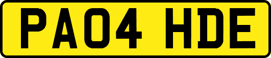 PA04HDE