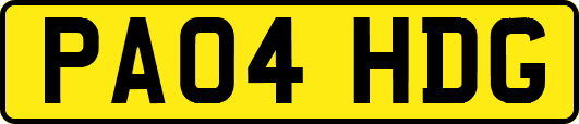 PA04HDG