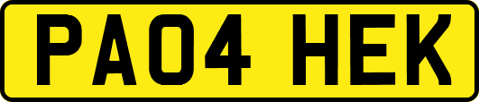 PA04HEK
