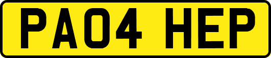 PA04HEP