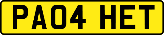 PA04HET