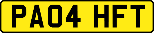 PA04HFT