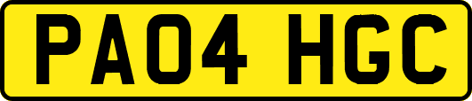 PA04HGC