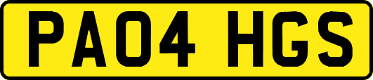 PA04HGS