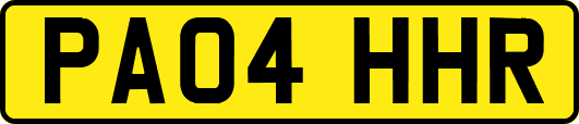 PA04HHR