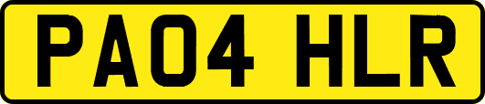 PA04HLR
