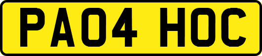 PA04HOC