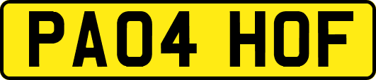 PA04HOF