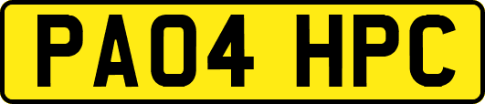 PA04HPC