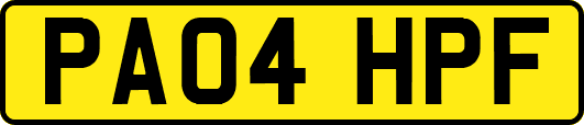 PA04HPF