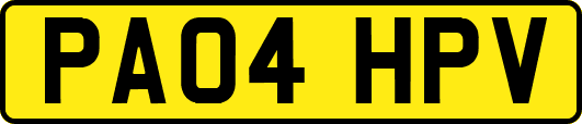 PA04HPV