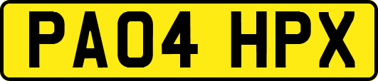 PA04HPX
