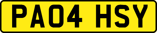 PA04HSY