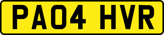 PA04HVR