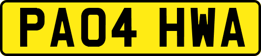 PA04HWA