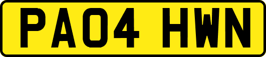 PA04HWN