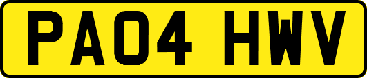 PA04HWV