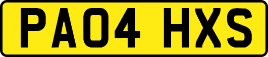 PA04HXS