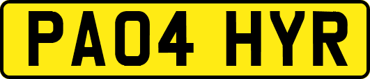 PA04HYR