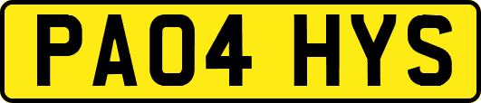 PA04HYS