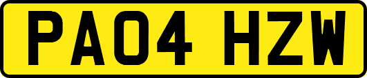 PA04HZW