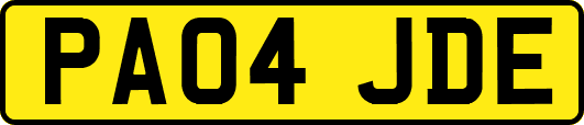 PA04JDE