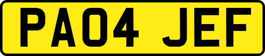 PA04JEF