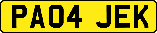 PA04JEK